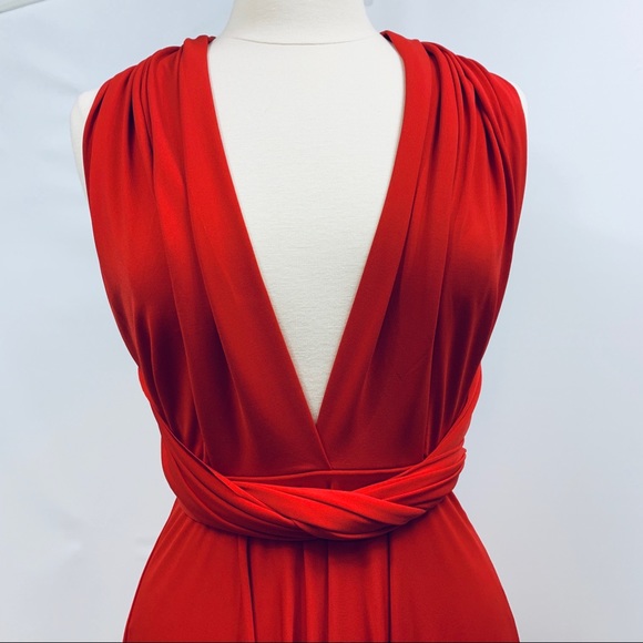 Victoria’s Secret Moda International Convertible Infinity Backless Deep V Dress - Picture 4 of 13